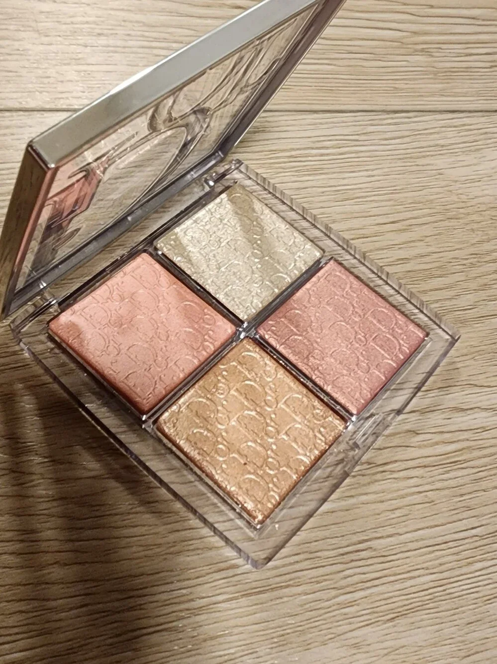 Dior Backstage Glow Maximizer Face Palette 003 Pearly Peach Glow New Unbox